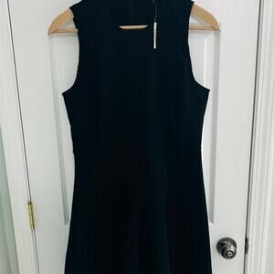 Madewell Little Black Dress Lace Accents NWT